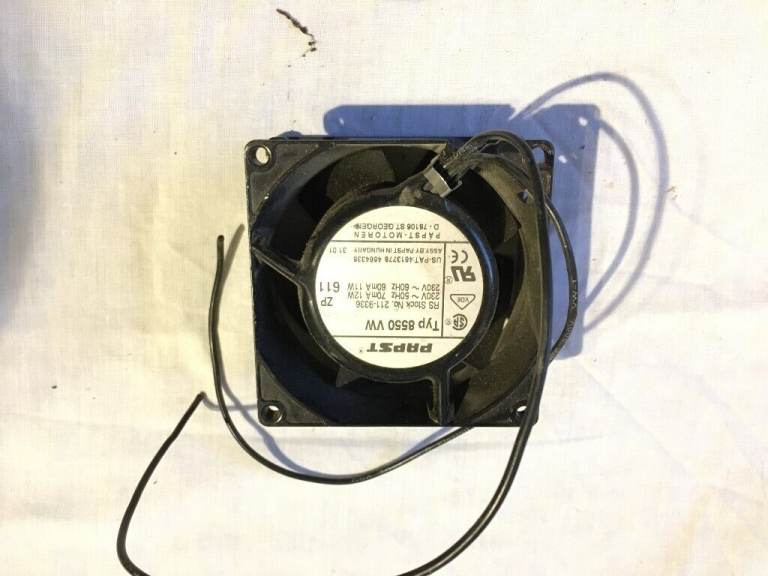 1 x PAPST CPU fan 8550VW ZP611