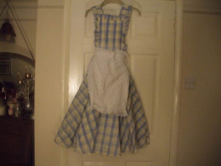 FANCY DRESS ALICE IN WONDERLAND/DOROTHY WIZARD OF OZ - AGE 8-10