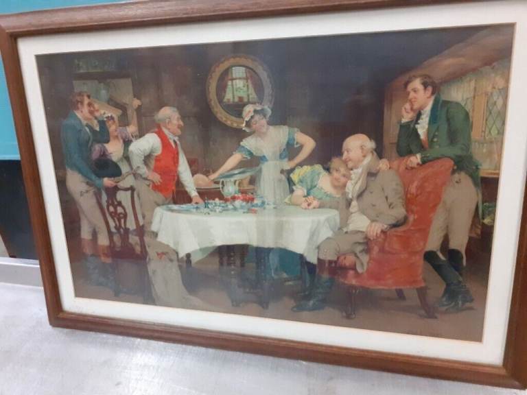JOHN A LOMAX ;RECONCILLIATION; COLOURED PRINT CLASSIC ONLY £10