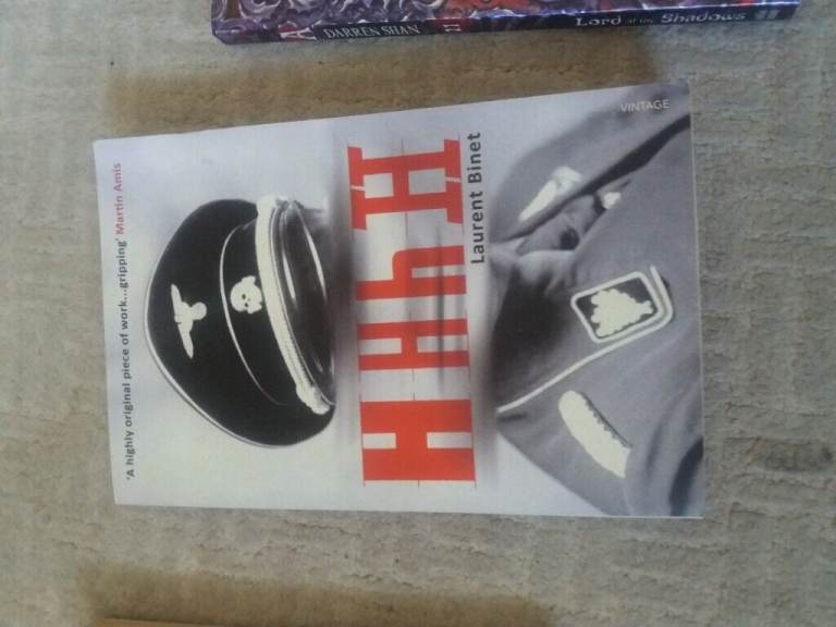 H Hh H by lauren Binet (Book) about Hitler 