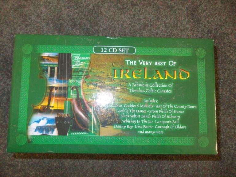 IRELAND Large 12 CD Gift Box Set