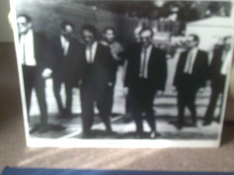 RESERVOIR DOGS FILM POSTER   ON BOARD  