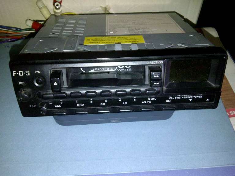 Classic Push Button  Car Stereo Radio / Cassette