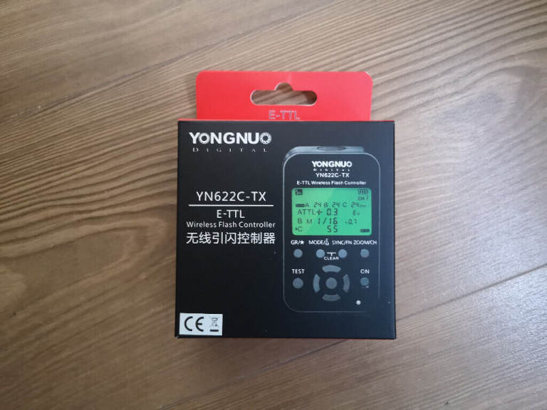 NEW - YONGNUO YN-622C-TX LCD Flash Transmitter for YN-622C Trigger for Canon DSLR