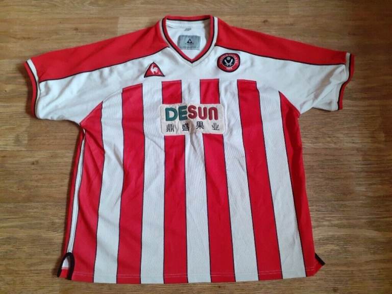 Sheffield United le coq sportif desun football shirt