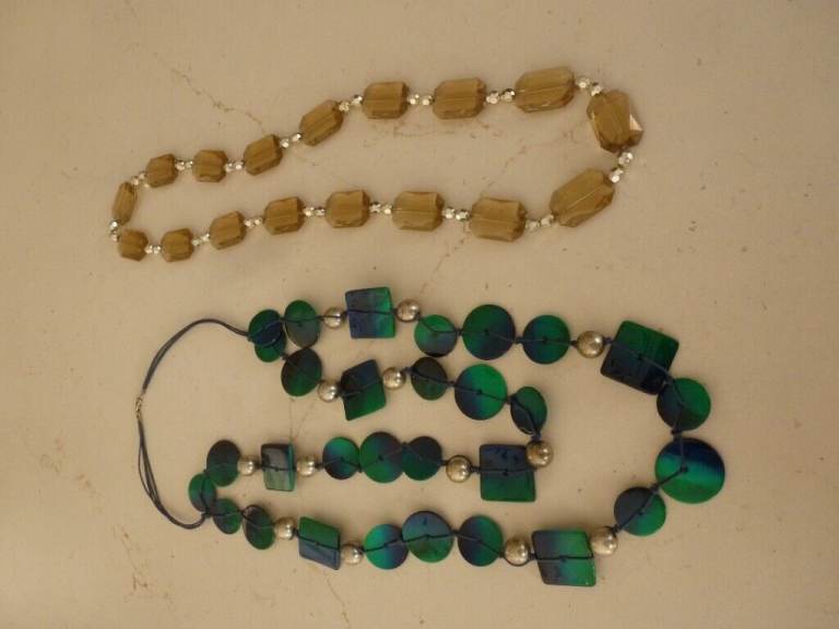 Two Costume Necklaces
