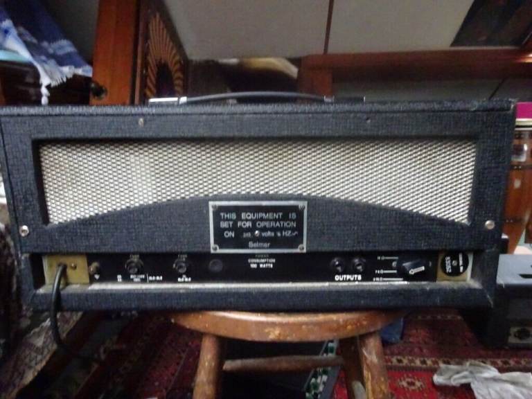 selmer 100 watt valve amplifier