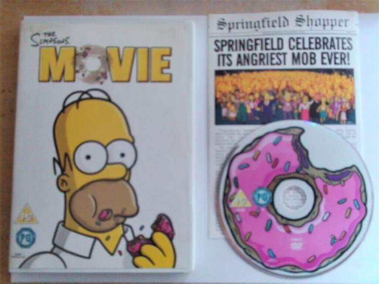 'THE SIMPSONS-MOVIE' DVD.2007.CERT PG