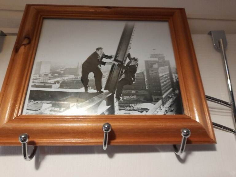 A Laurel and Hardy Hanging Picture