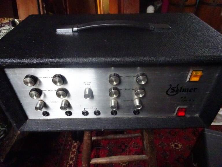 selmer 100 watt valve amplifier