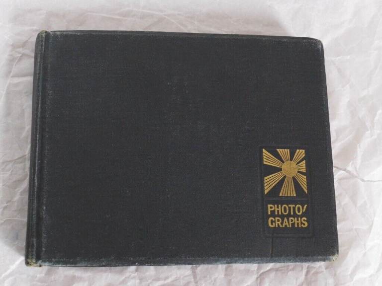 Collectable: Unused Vintage Photograph Album. Hardback. Cloth Bound.