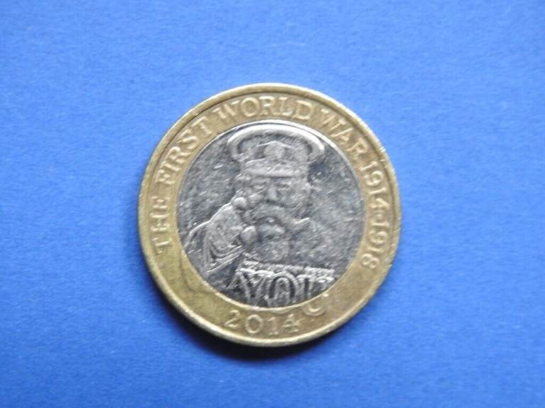 Rare 2014 'Lord Kitchener The First World War 1914-1918' collectable £2 coin