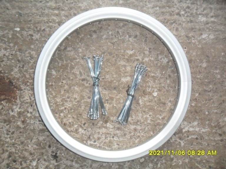 BMX 16 INCH QUALITY ALLOY RIM AND SPOKES