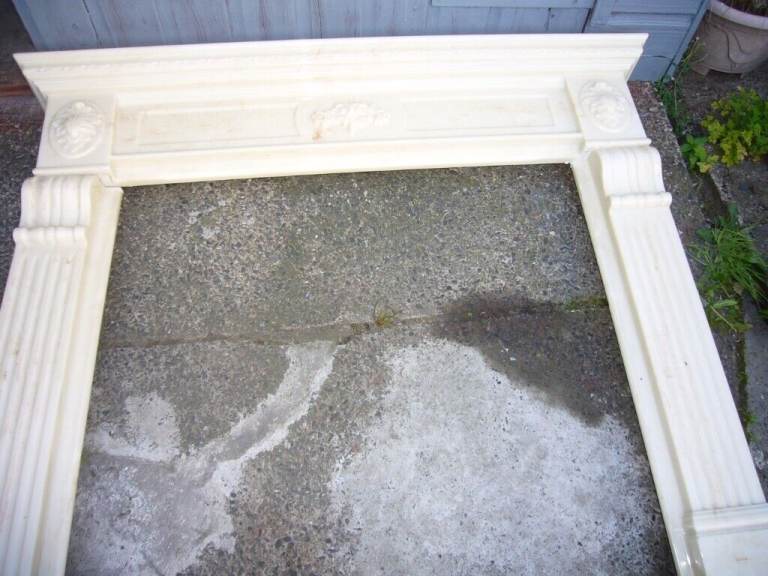 MARBLE FIREPLACE (51 x 45 inches)