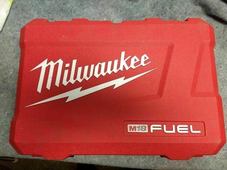 Milwaukee M18 FUEL 18V kit Hammer Drill Impact  Hard case only