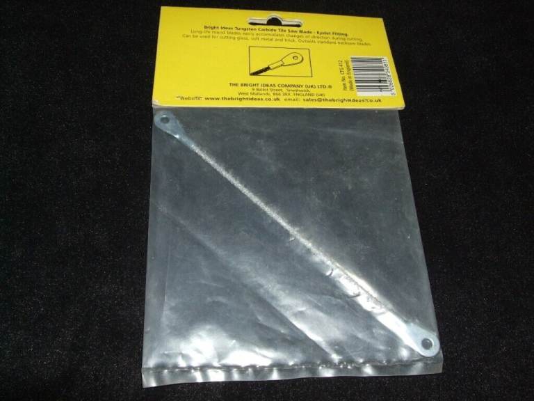 TUNGSTEN CARBIDE TILE SAW BLADE EYELET FITTING (BRAND NEW) *PRICE REDUCED*