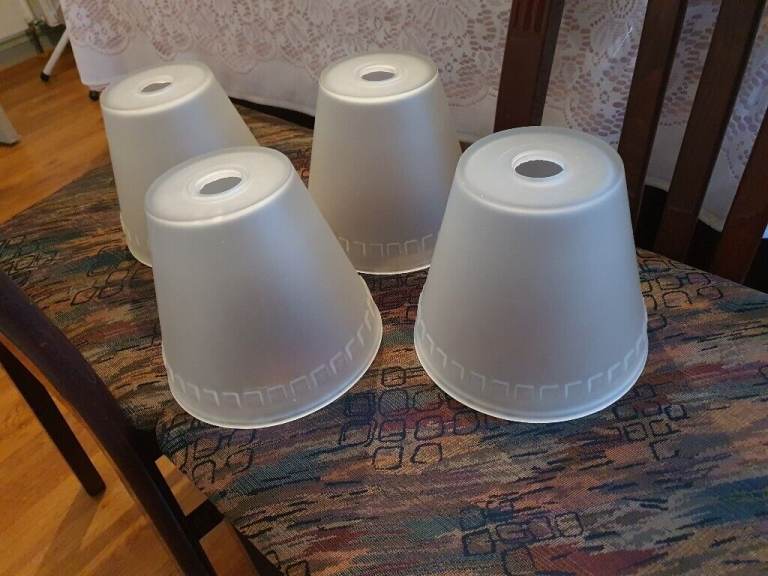 Ceiling Rose Light Shades set of 4