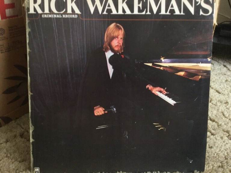 Rick Wakeman - Criminal record lp 70s  rock 