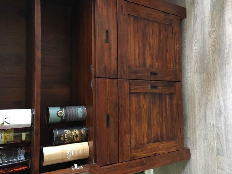Acacia drinks cabinet 