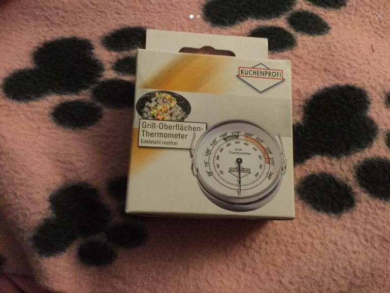 Barbecue/Grill Thermometer by a German Manufacturer Kuchenprofi New in