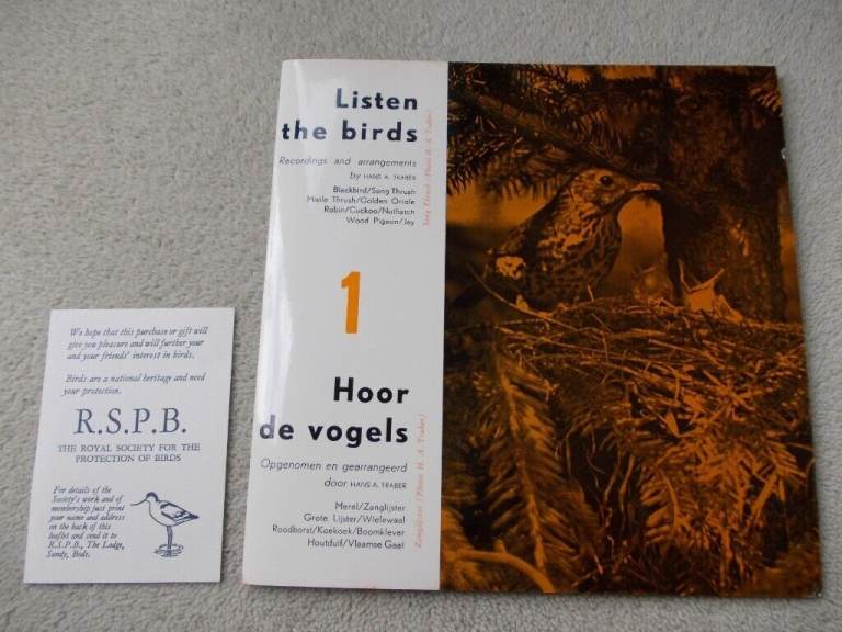 LISTEN.... The Birds Set (12 Vinyl Records & Covers RSPB) 