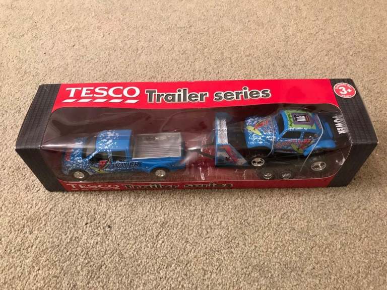 Pick Up, Trailer And Car Set