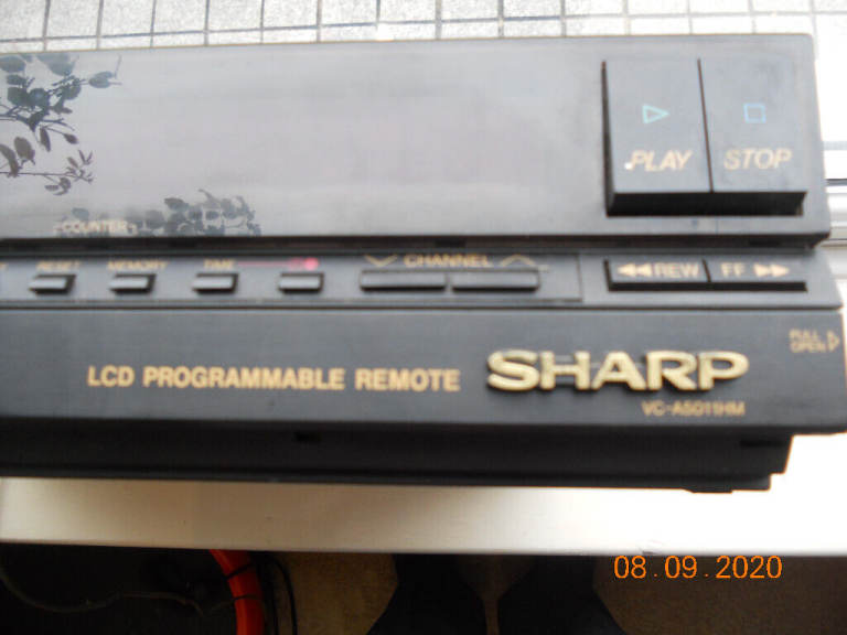FAULTY? Sharp VC-A5011HM Vintage VHS VCR Video Cassette Recorder