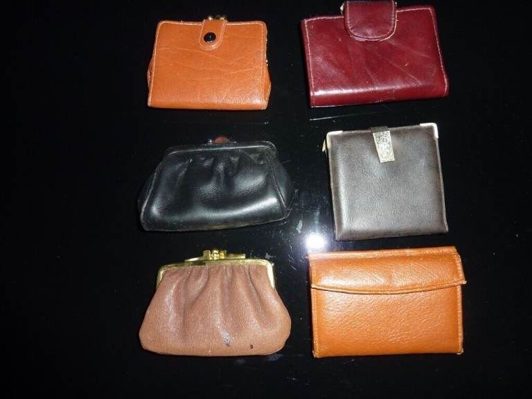 Collection of ladies purses and wallets