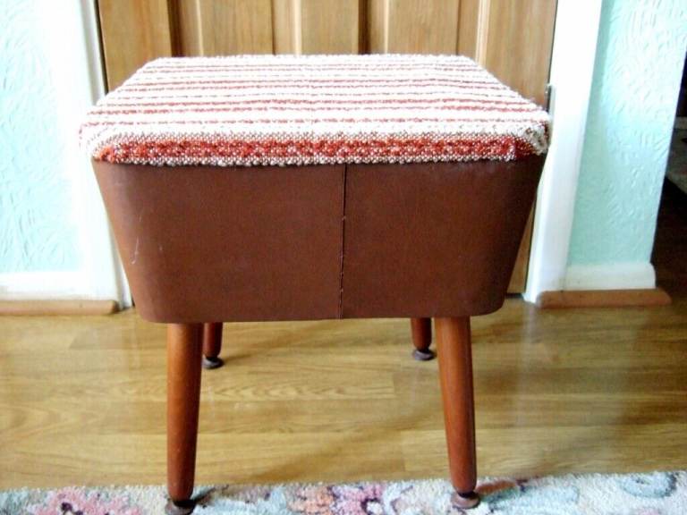 Sewing Knitting Craft storage stool