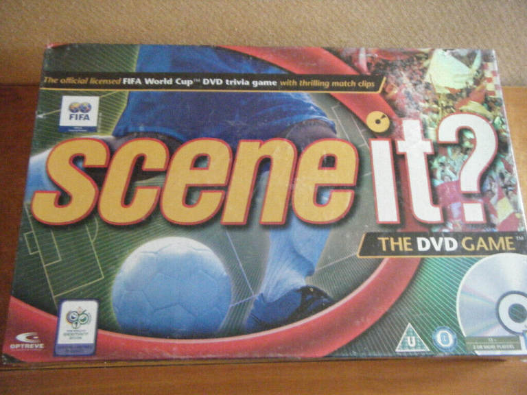 SCENE IT, FIFA WORLD CUP 2006 EDITION DVD board game. Mattel 2006. Factory Sealed.