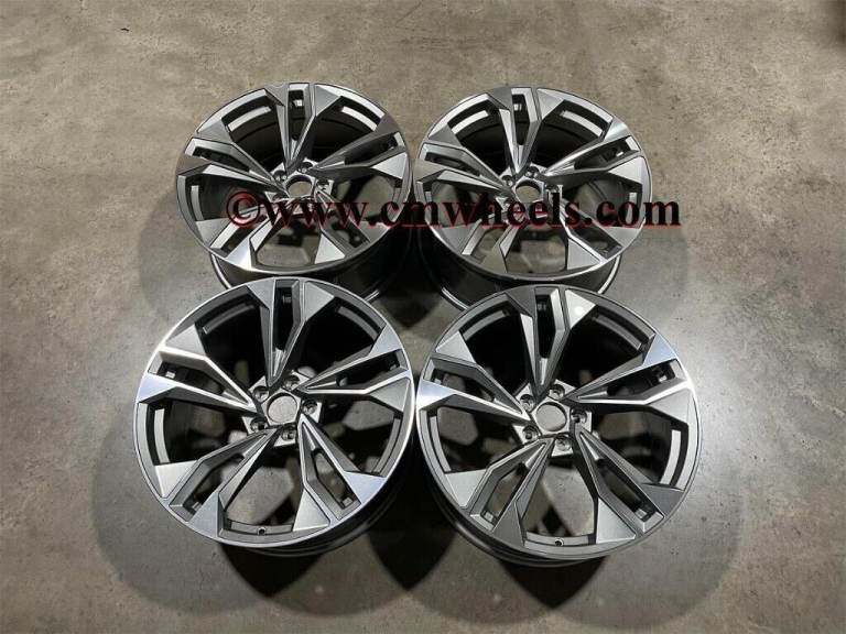 19 20" Inch S5 2021 style Alloy wheels A3 A4 A6 Golf R Caddy Van Seat Leon Skoda 5x112