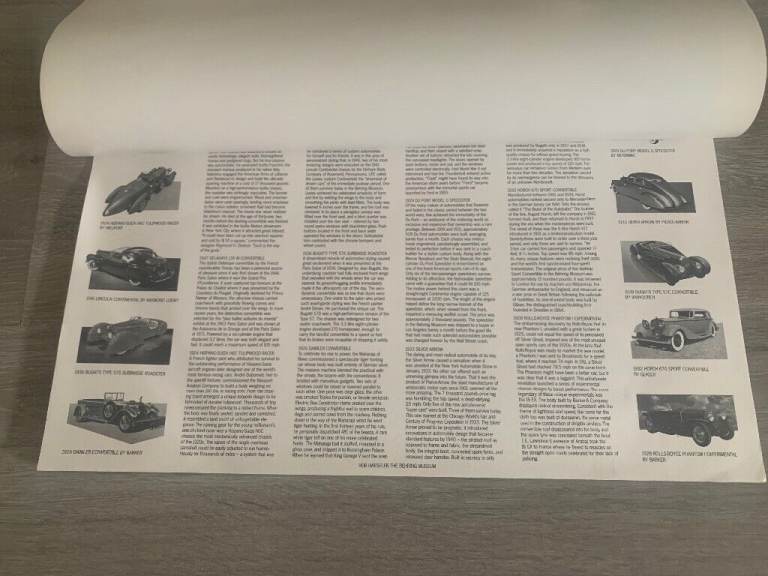 Vintage 1980s Car Calendar Prints for Framing (classic & concept cars) FORDTHORNE - 52cm x 38cm