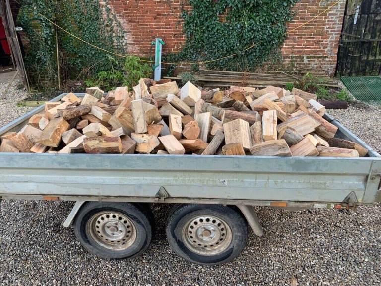 Firewood - ready to burn free stacking service and delivery 
