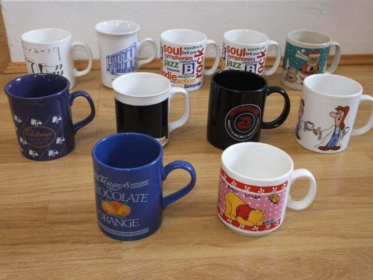 VARIOUS MUGS FOR SALE... SEE PHOTOS...