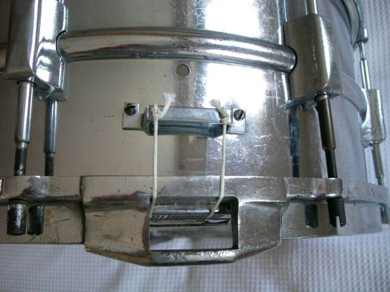 Unbranded Vintage NOB snare drum 14 x 6 1/2 - 1930s - Beverley Standard?