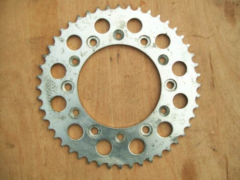 Honda XR 250 and 400 rear sprocket.