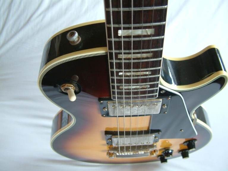 Vintage single cut electric guitar - Japan - '70s - Unbranded- Gibson Les Paul Custom homage