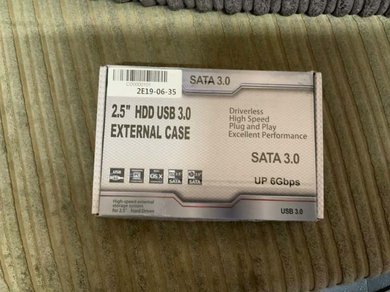 2.5 HDD USB 3.0 EXTERNAL CASE SATA 3.0