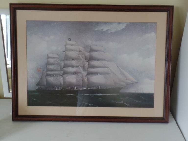 Cutty Sark framed picture