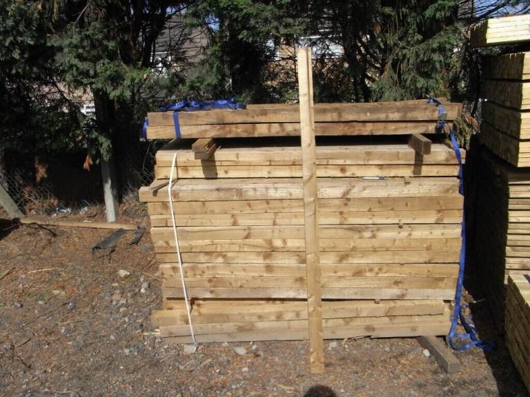 Timber fence post 75mmx75mmx1.8m DISCOUNT ON REQUEST