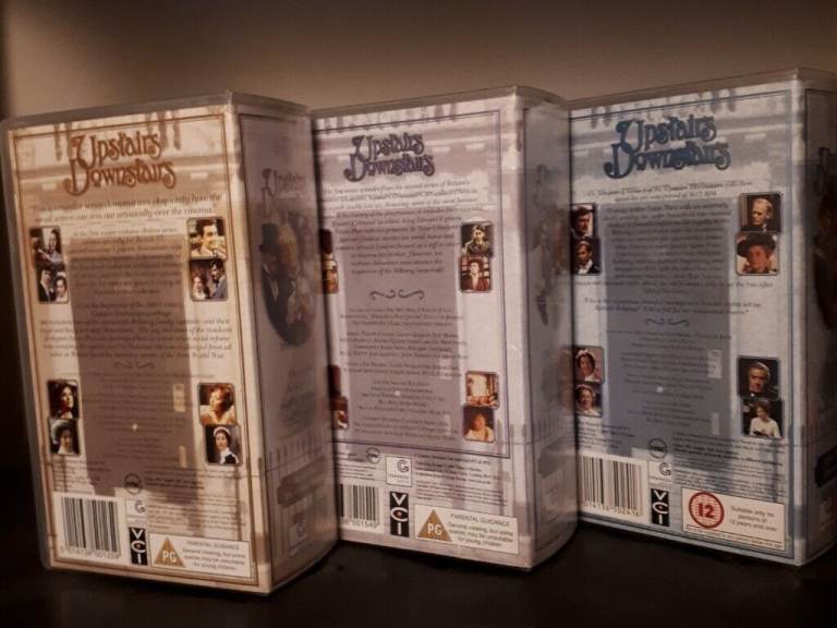 Upstairs Downstairs Series 1 - 3 VHS Tapes
