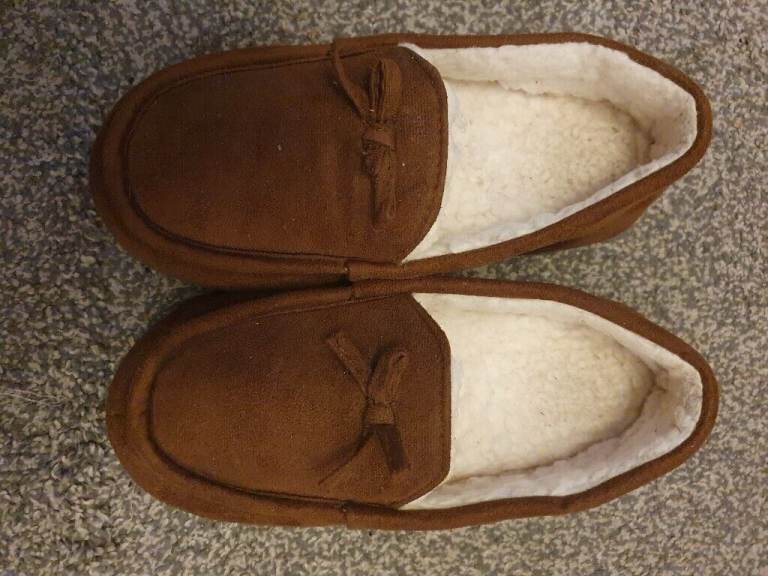 Boy's  moccasin slippers 