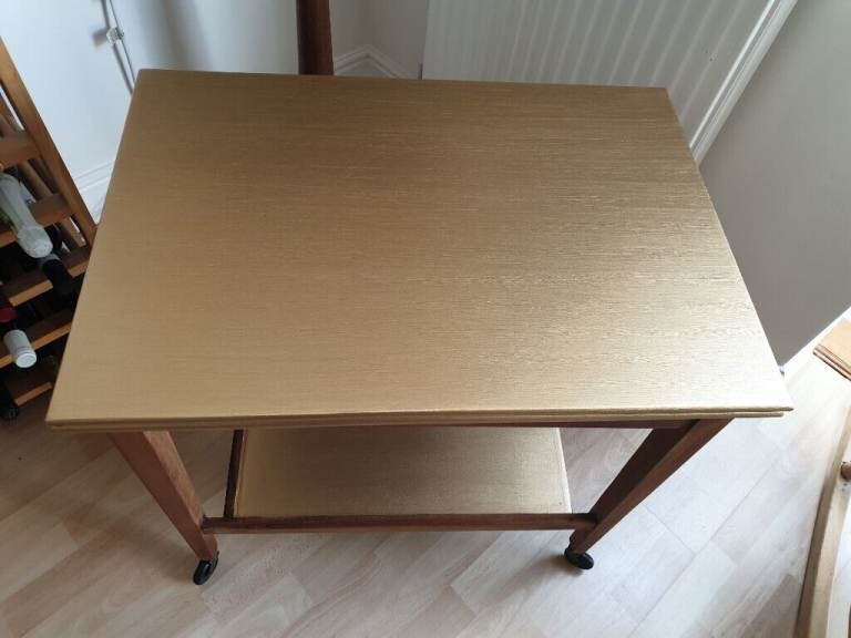 Vintage circa 1960s Card, Games or Drinks Table / Drinks Trolley