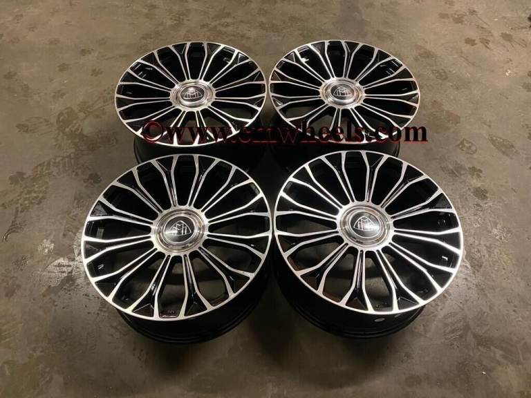  20" Inch Maybach 2 Style Alloy Wheels Mercedes C E A S Class 5X112 W204 W205 W212 W213 W221