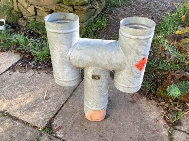 H-pot for a 5 inch flue