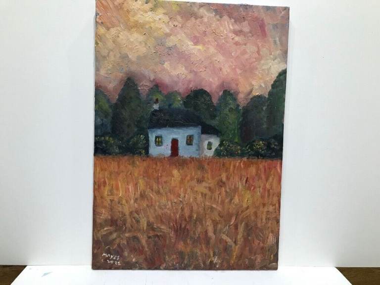 cottage and wheat