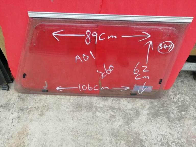 ABI Caravan nearside window