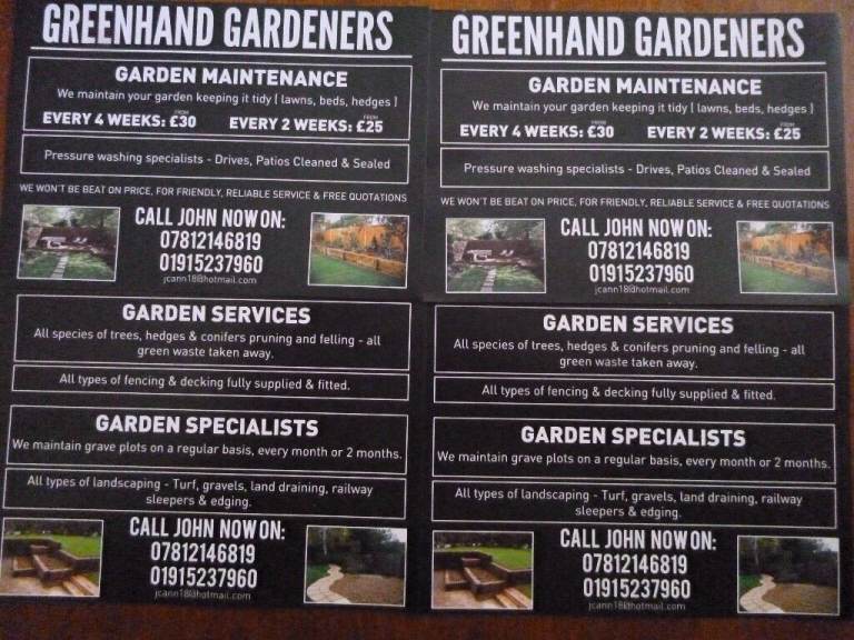 TREE SERVICES,GARDENERS FENCING 