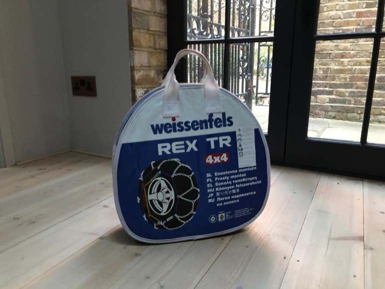 Snow chains Weissenfels Rex TR SP S 4x4 for BMW X5 or similar