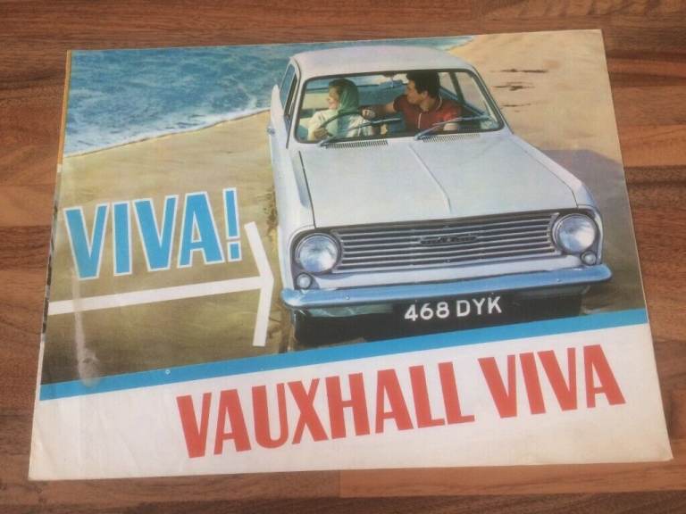 Vauxhall Viva HA brochure.